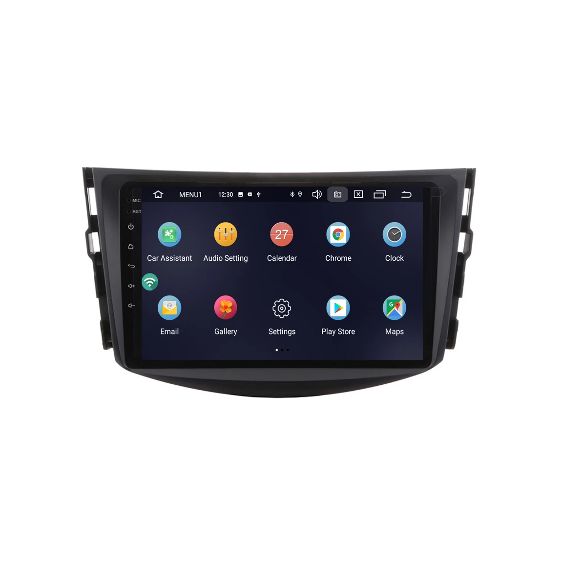 " android 9,0 RAM2G Автомобильный gps dvd-плеер для Toyota RAV4 RAV 4 2007 2011 Автомобильный радиоприемник Мультимедиа Навигация стерео головное устройство dsp