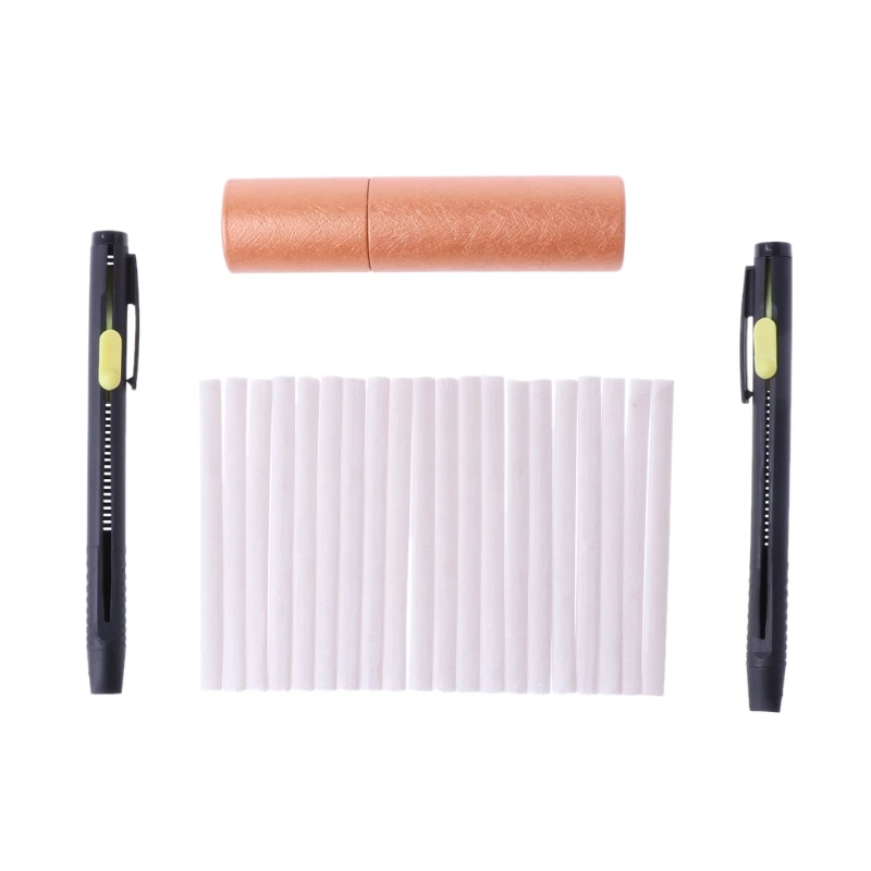 1 Set Tailors Chalk Pen Pencil Dressmakers Invisible Marking Sewing Fabric Cloth