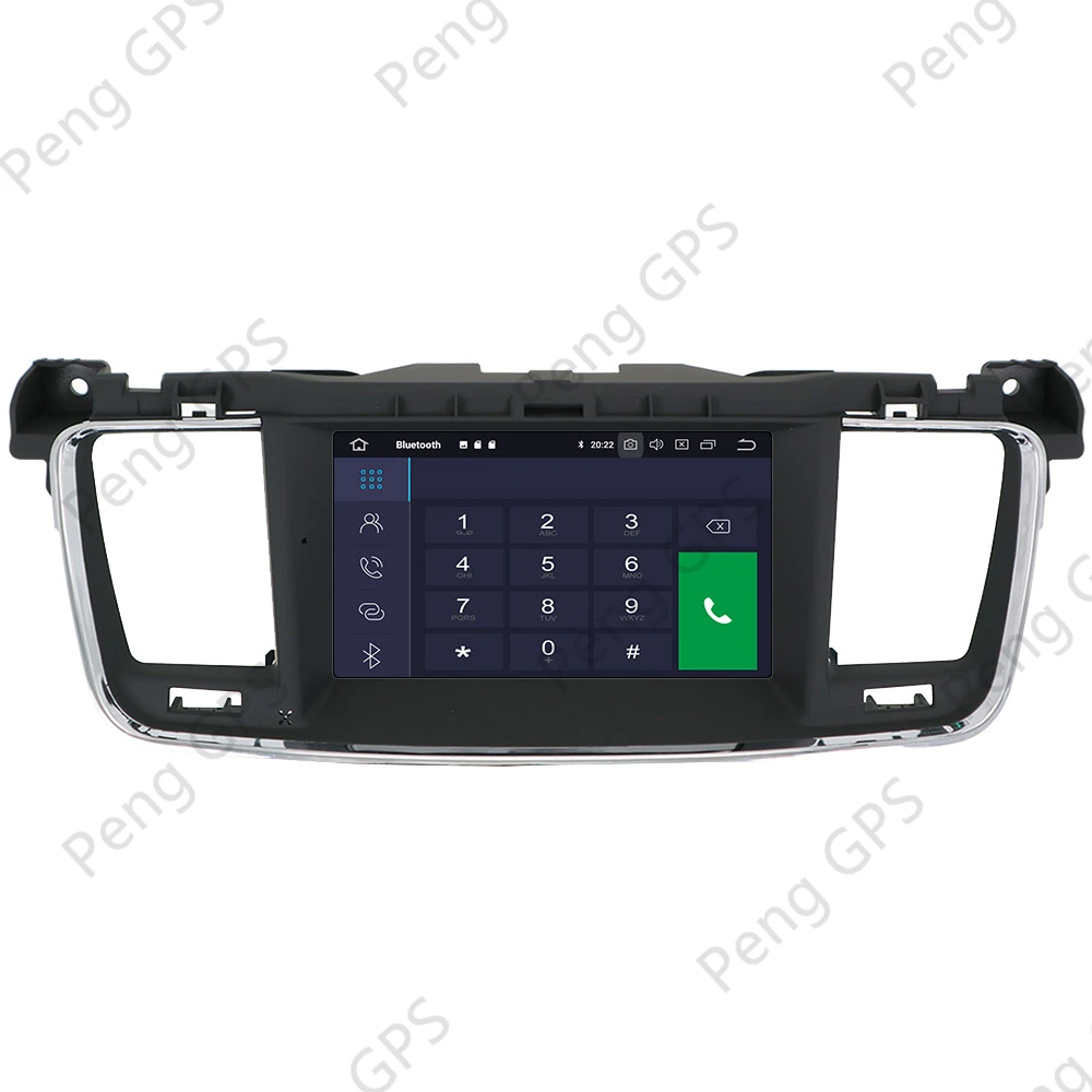 Android 10 0 мультимедиа головное устройство для Peugeot 508 2011 2017 GPS навигация CD DVD плеер