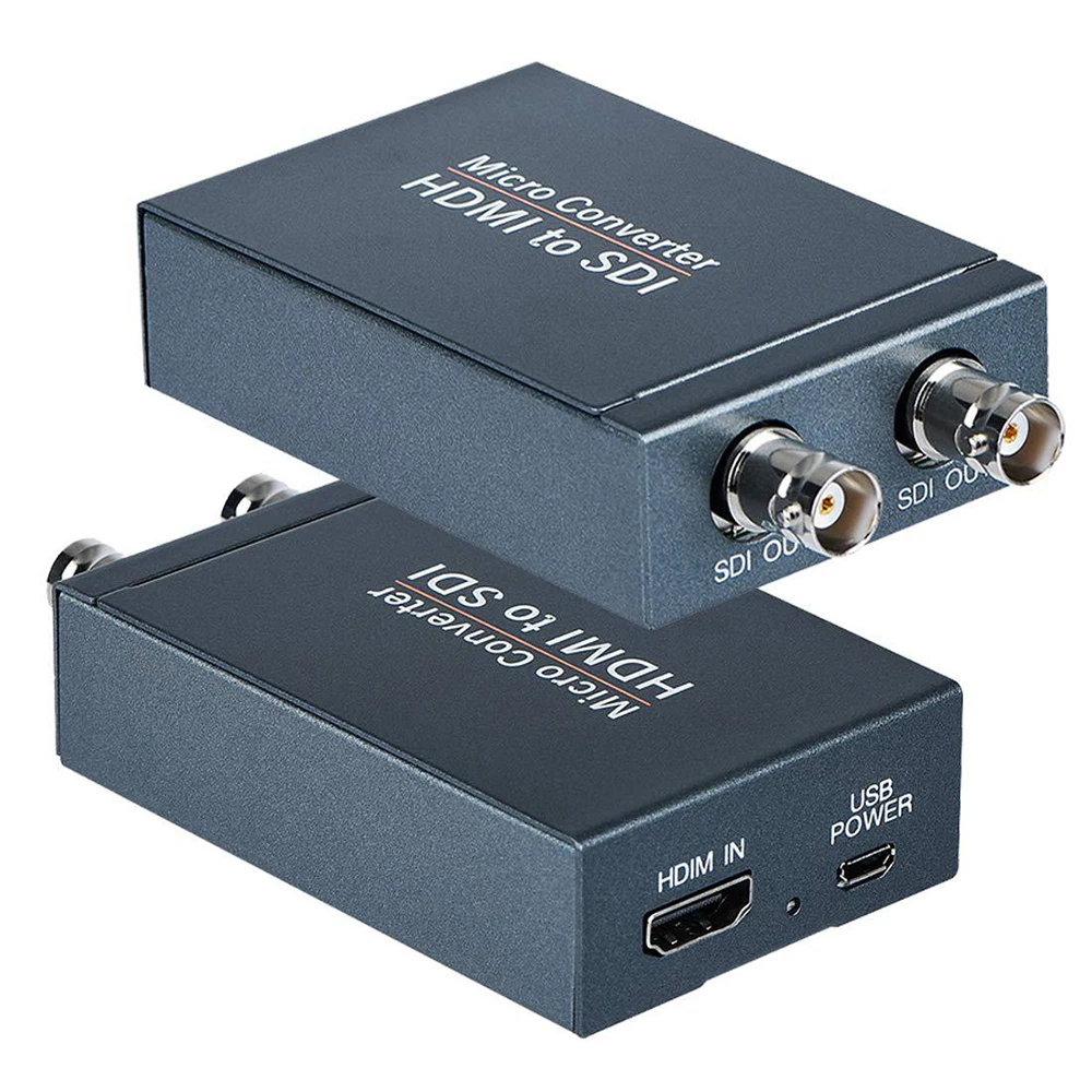  Sdi a Hdmi/Hdmi a Sdi Mini 3G Hd SD-SDI Video Micro Adattatore Del Convertitore con Audio Supporto 