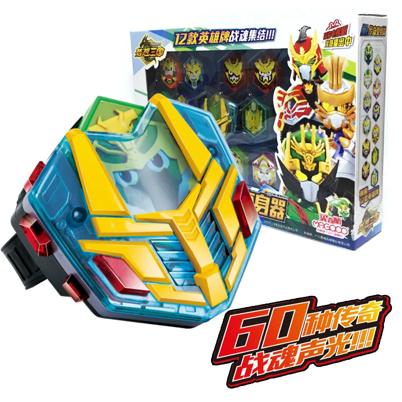 

Dream Three Toy Platinum Edition Legend Shapeshifting Robot Watch 12 PCs Hero Card Sincere Call of the Heroines Maker