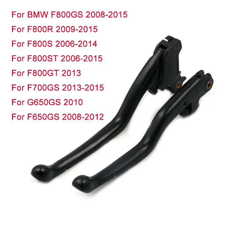 MZS Short Levers Brake Clutch CNC Adjustment for BMW F650GS 2008-2012/ F700GS 2013-2017/ ?F800GS Adventure 2008-2018/ F800R 2009-2018/ F800GT 2013-2018/ F800ST 2006-2015/ F800S 2006-2014 Blue 