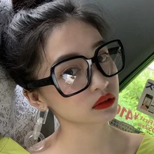 QPeClou, новинка, большие брендовые квадратные оптические очки, оправа для женщин и мужчин,, анти-синий светильник, компьютерная оправа для очков, женские очки