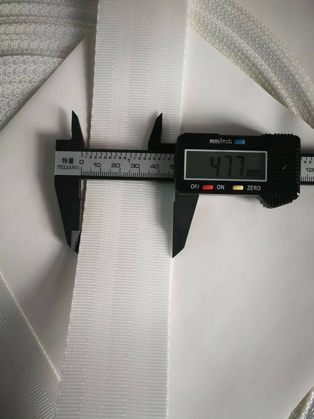 White Car Seat Belt Webbing 3-30Meters Universal Car Personalized Modification Seat Belt Webbing Car Accessories