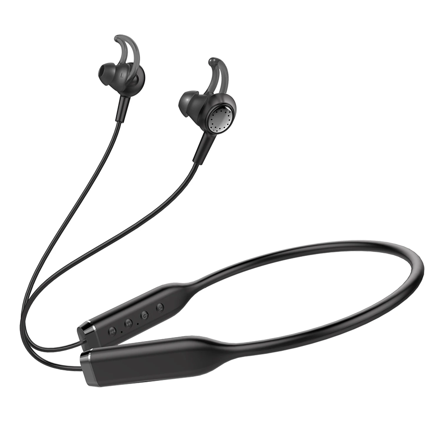 Черный Беспроводные наушники huawei, Bluetooth 4,2, беспроводные наушники, Earpods, спортивные наушники, гарнитура с микрофоном для всех телефонов - Цвет: Черный