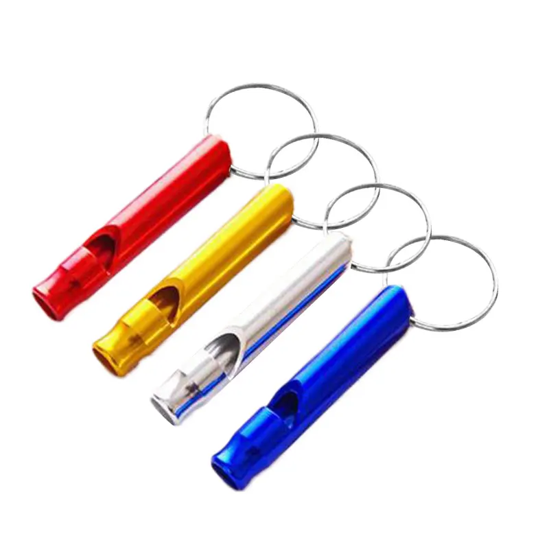 Свисток для выживания из алюминиевого сплава аварийное снаряжение 2 шт.