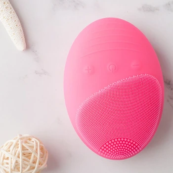 

Facial Cleansing Brush,Electric Cleansing Brush Skin Care Tool Waterproof Silicone Face Scrub Brush Pore Cleanser