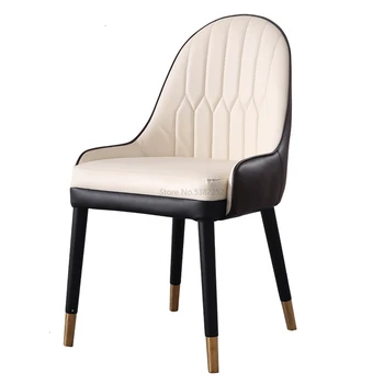 

Northern Europe Light Luxury Dining Chair Concise Modern Chair Household Restaurant Originality Chair Chair Leisure Time Chair