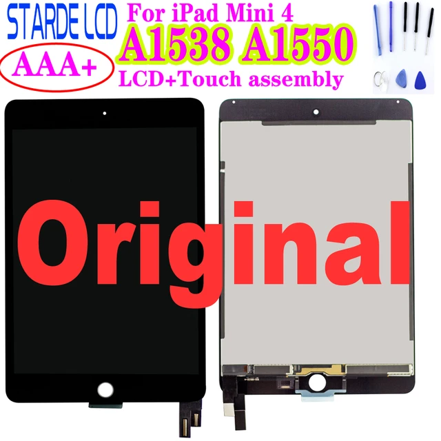 Original Lcd For Ipad Mini 4 A1538 A1550 Lcd Display Touch Screen Digitizer  Assembly Replacement Parts For Ipad Mini 4 Lcd - Tablet Lcds & Panels -  AliExpress