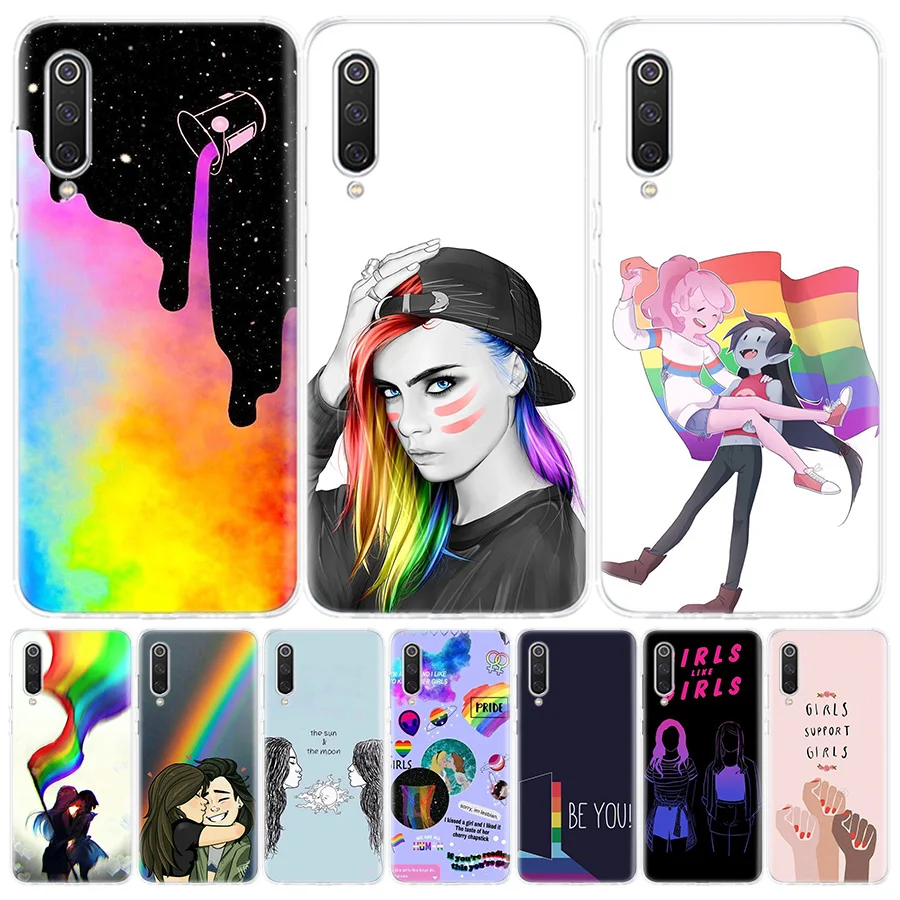 Gay Lesbian Rainbow Pride Phone Case for Xiaomi Redmi Note 10 Pro 10S 11 9S 9 8T 8 9A 9C 9T 7 7A 8A 6A 6 5 S2 Luxury Pattern Cas | Мобильные
