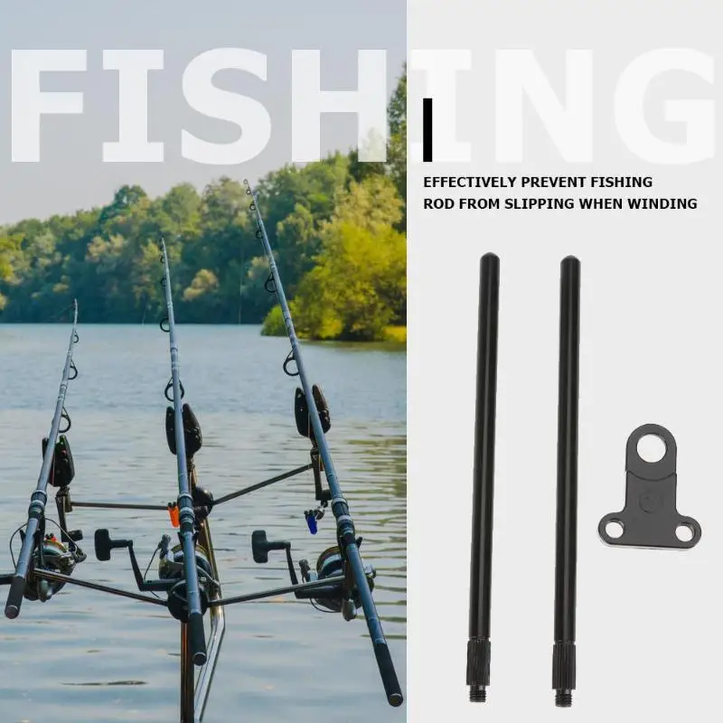 

Durable Fishing Windproof Stick Delicate Design Windproof Stick Snag Bar Ear Connect with Bite Alarm Carp Fishing Accessories