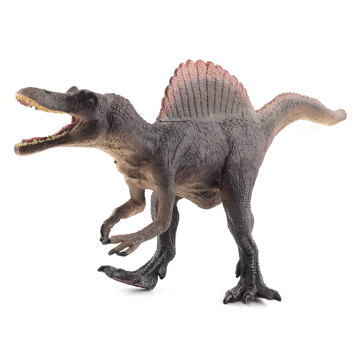 English Dinosaur World Spine Back Long Plastic jiao doll Decoration Static Model Garage Kit Model Toy