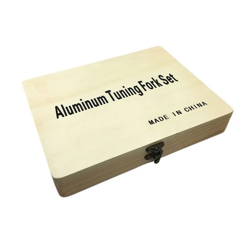 

Aluminum Tuning Fork Set With Mallet, 13 Forks For Healing And Relaxation Q6PB
