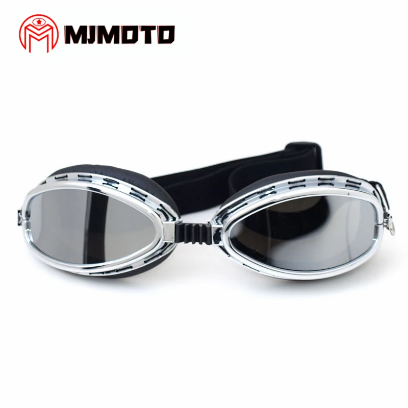 MJMOTO новые мотоциклетные очки винтажные шлем солнцезащитные очки грязные велосипеды гоночные очки ретро Авиатор очки пилота