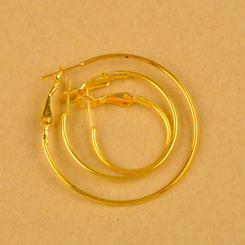 Рисунок 6 - Проволочные серьги-кольца для изготовления украшений