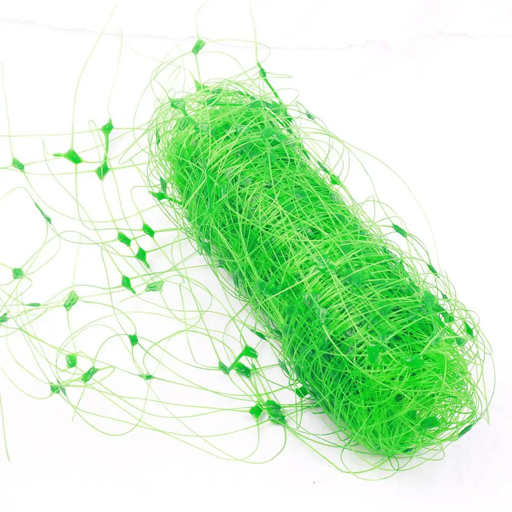 Garden Green Vegetable Plant Trellis Netting Support Nets Bean Plant Climbing Grow Fence Anti-bird Net