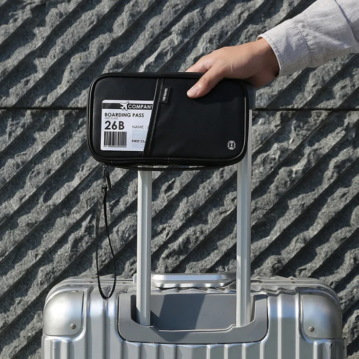Держатель паспорта для путешествий с защитой RFID водонепроницаемый портативный держатель для карт мобильного телефона J9