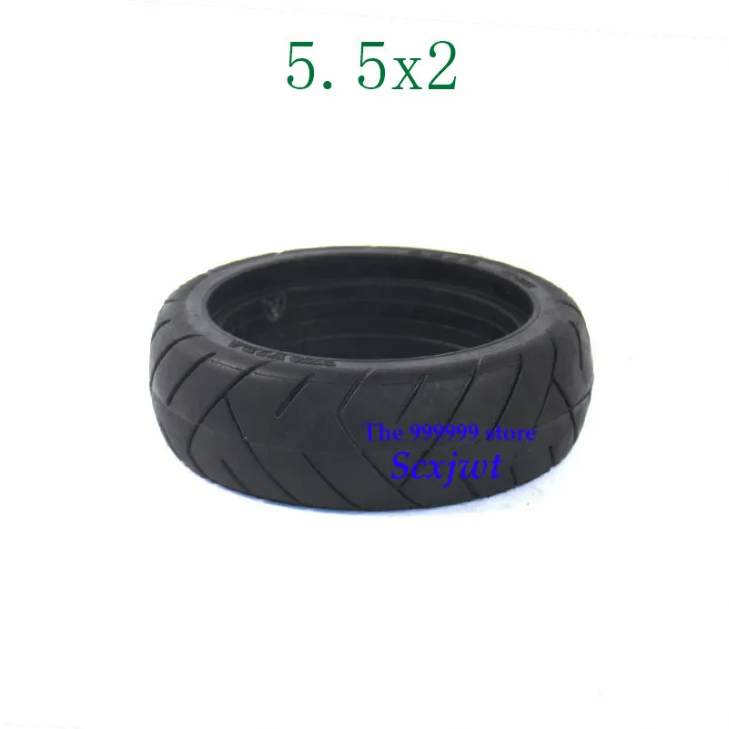 Горячая 5,5X2 дюймов взрывные шины Fastwheel F0 задние колеса твердые шины для углеродного волокна скутер электрический скутер