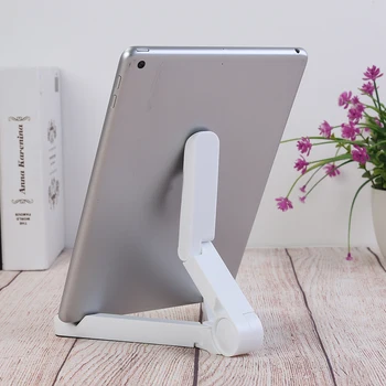 

Tablet Stand Holder Convenient Practical User-friendly Design Foldable Adjustable Angle Stability Support Bracket Mount