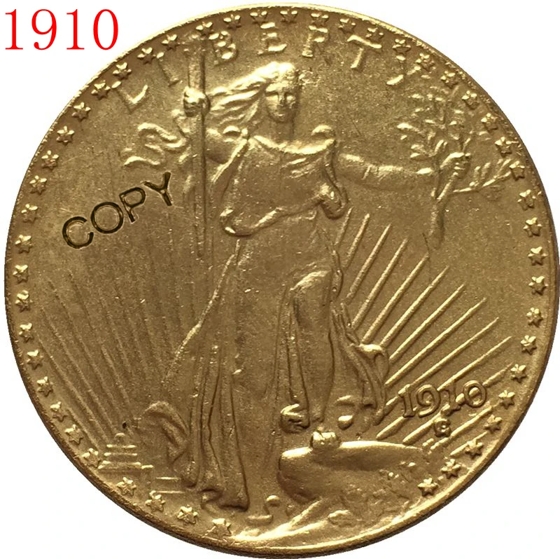 USA 1910 $20 St. Gaudens Coin Copy | Дом и сад
