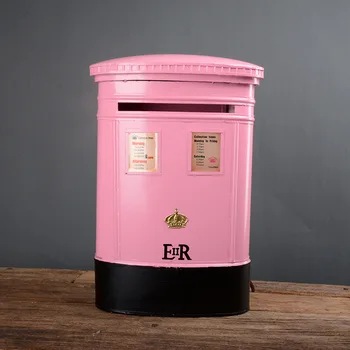 

Tieyi suggestion box solicitation box ballot box British style wall Decoration building Hotel stairs masts