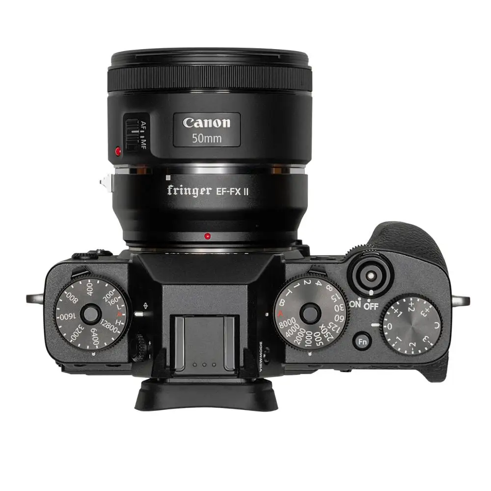 Fringer EF-FX II PRO FR-FX20 адаптер для объектива камеры AF Автофокус адаптер для объектива Canon Sigma EF объектив для камеры Fujifilm XT3 XT2