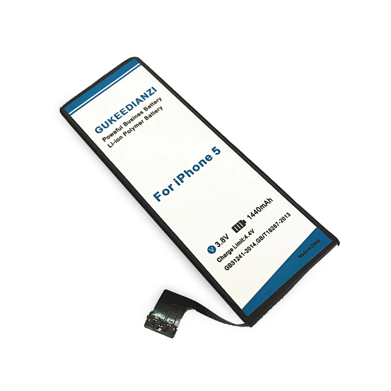 GUKEEDIANZI телефон батарея для iPhone 5 мобильный телефон замена 1440 мАч батарея для iPhone 5