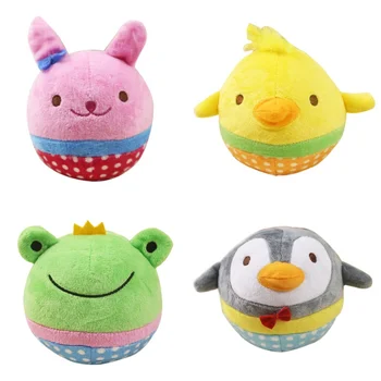 

13 Styles Funy Baby Toys Infant Chew Squeaker Squeaky Sound Plush Animal Fruits Vegetables And Feeding Bottle Newborn Kids Toy