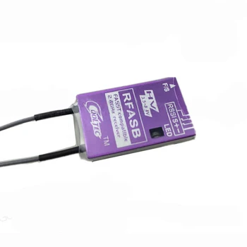 

1PCs Mini Receicver 1CH Cooltech RFASB Compatible with Futaba FASST SBUS 2.4GHz FPV Receivers for RC Drone Accessoreis