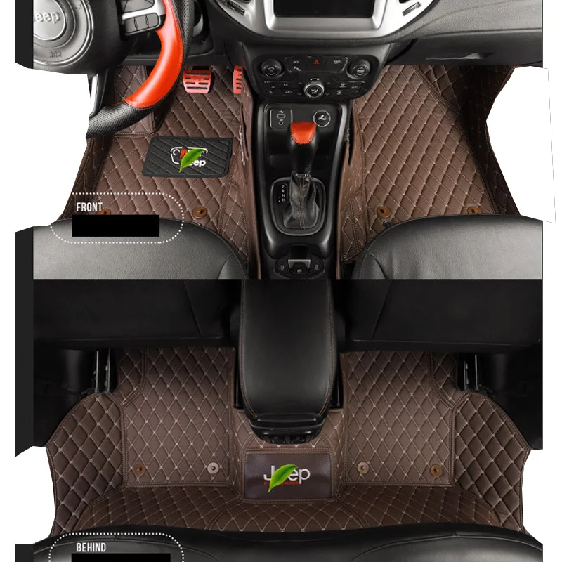 Lsrtw2017 автомобиль укладка коврики для jeep compass 2007- 2011 2012 2013 Аксессуары для Авто ковров