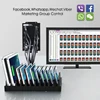 Sipolar 10 Ports 60W powered USB 2.0 hub High Speed Adapter Extension Cable Plug and Play for PC Laptop phone tablets SSD HDD 2