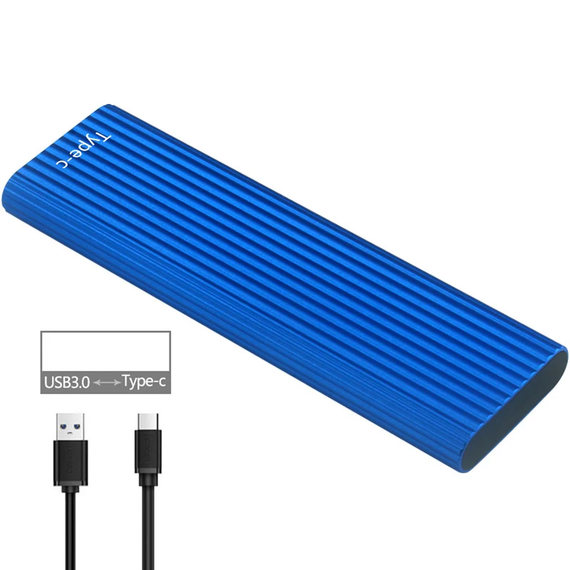 BTBcoin M2 SSD чехол NVME SSD корпус M.2 для usb type C алюминиевый корпус для NVME PCIE M ключ SSD диск NVME SSD коробка