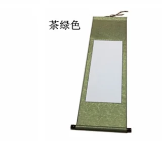 宣纸空白画轴9