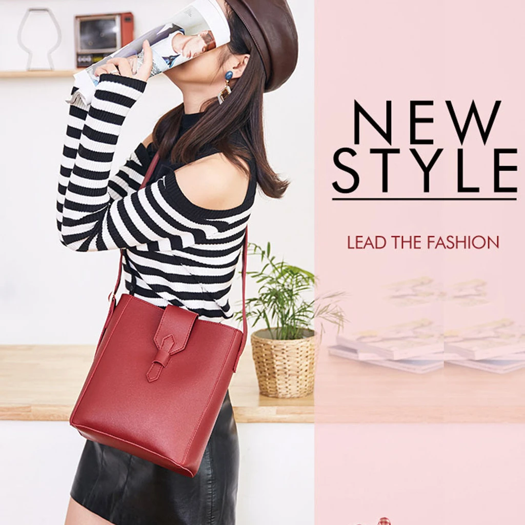 Women Bag Bucket  Messenger Fashion One-Shoulder Female Small Mini Crossbody Shoulder Handbags Messenger Pack Shopper 820