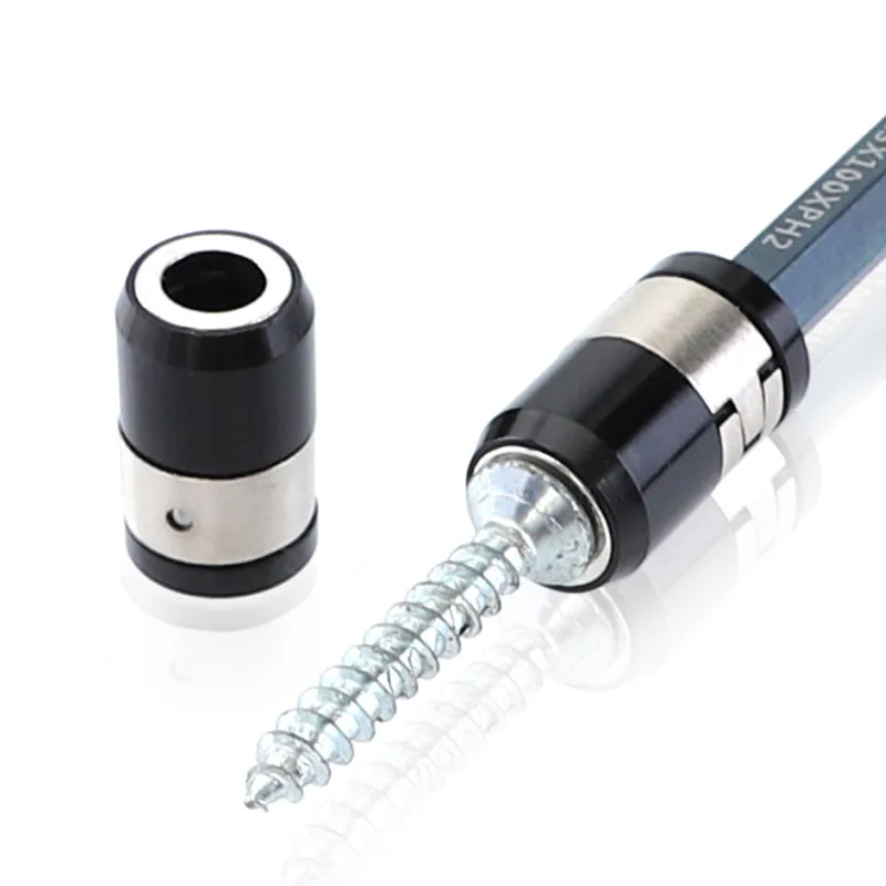 Magnetic Ring metal screwdriver head magnetizer universal magnetic ring steel sleeve Electric Phillips Screwdriver Bits heads