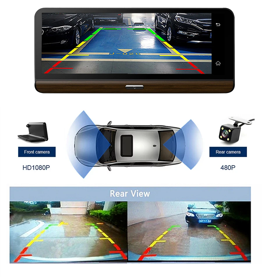 Anfilite 10 шт. E31 4G ADAS автомобильная камера gps Android 5,1 автомобильные видеорегистраторы wifi 1080P видео регистратор видеорегистратор парковки Monitorin
