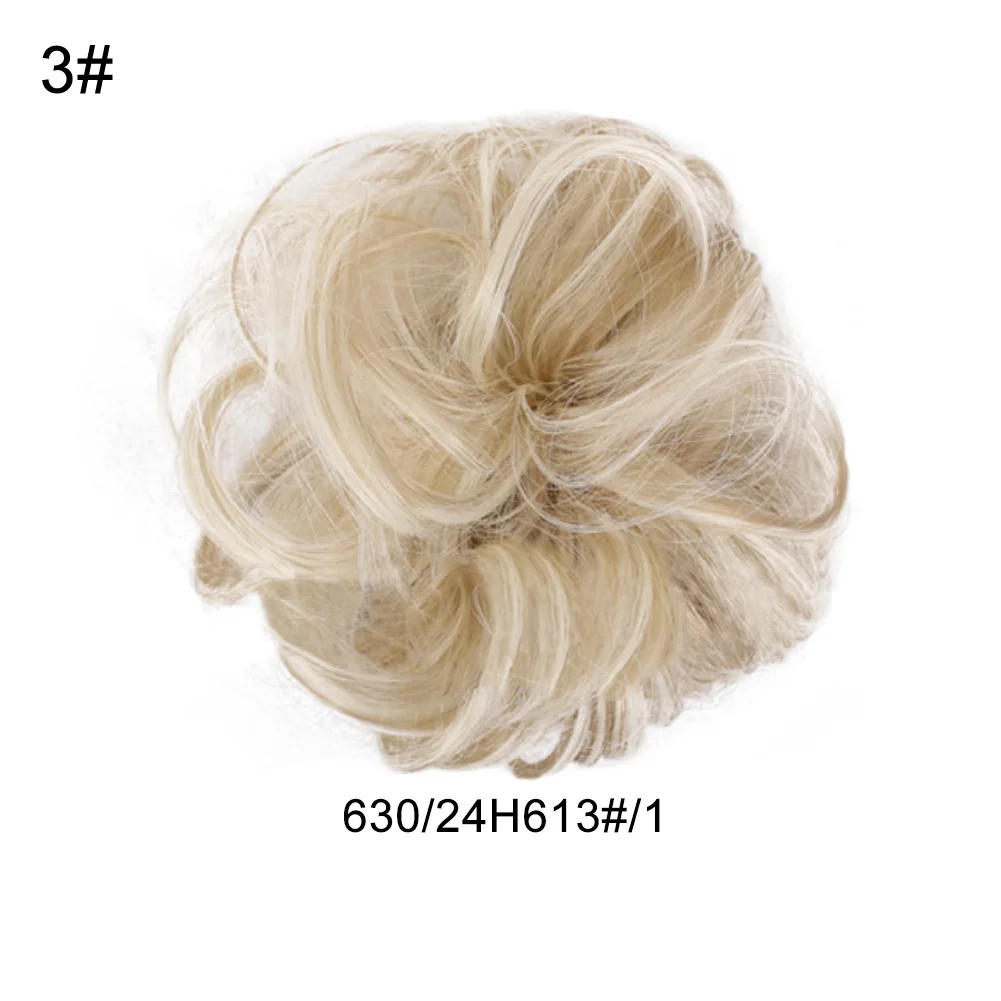 SANWOOD, Женский волнистый парик для наращивания, грязный парик для волос, пучок для женщин, Свадебный шиньон для невесты, головной убор