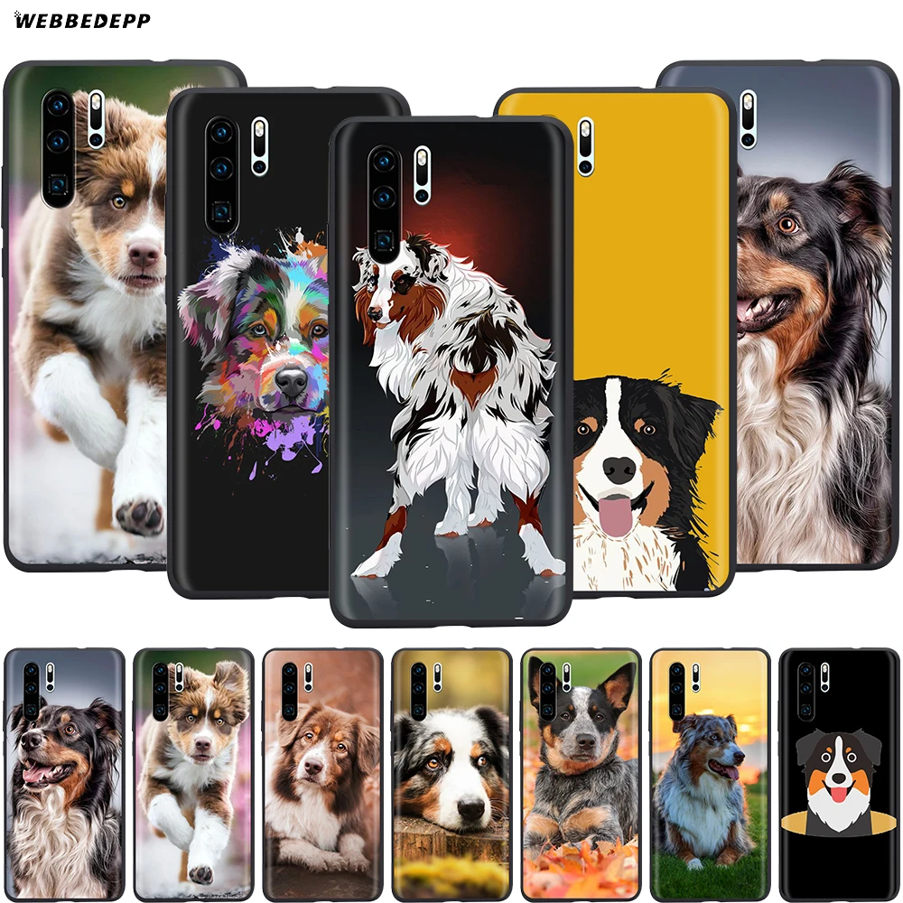 Webbedepp Australian Shepherd Case for Huawei Mate 10 20 30 Nova 2i 2 3 3i 4 5i Y5 Y6 Y7 Y9 Pro Lite Prime | Мобильные телефоны и
