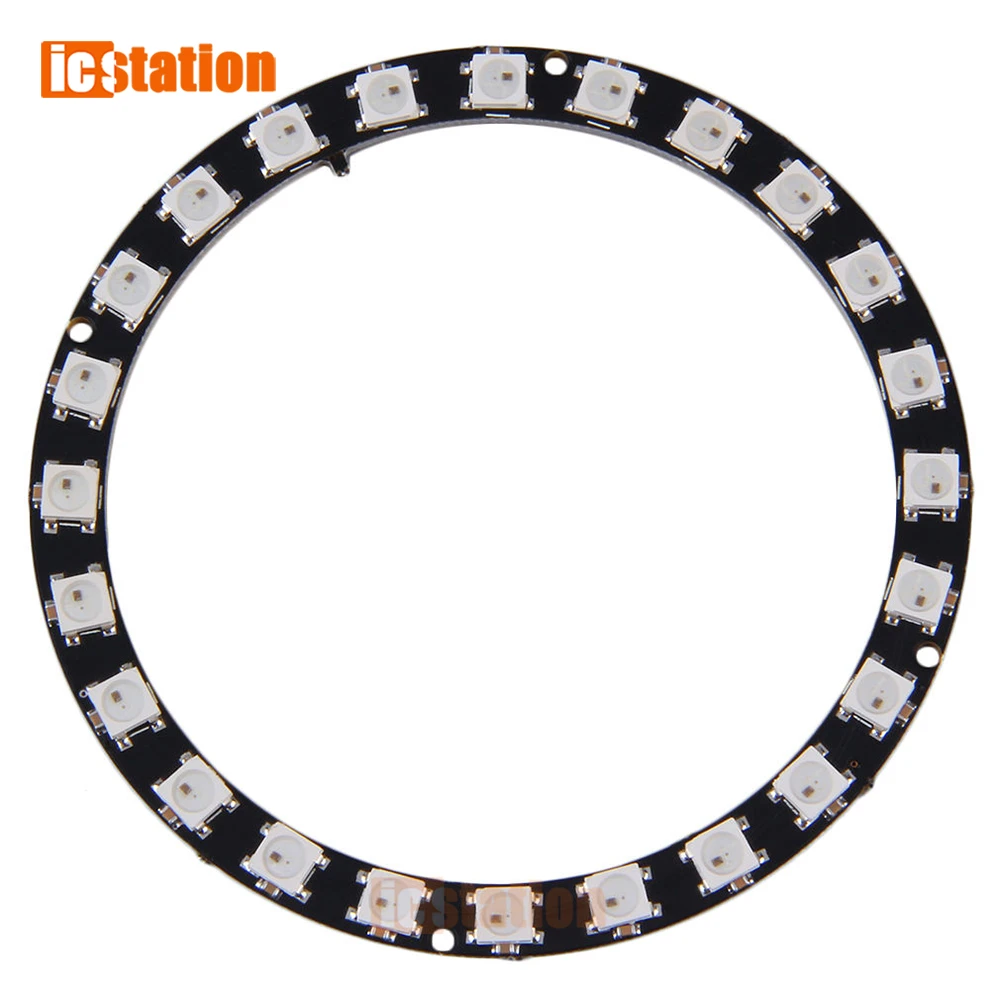 Led Ring 24 Bit Ws2812 5050 Rgb Led With Integrated Drivers