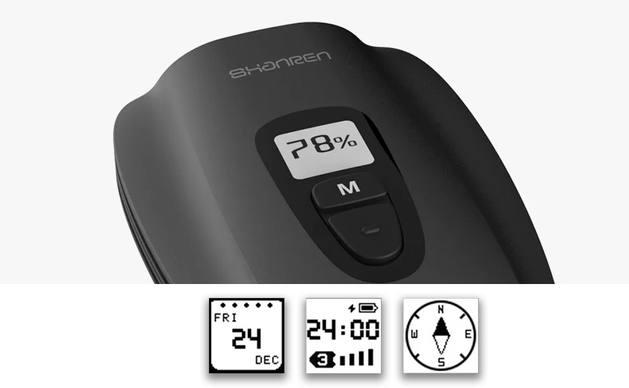 SHANREN ROVER II велосипедный головной светильник с зарядкой от USB 800LM супер яркий велосипедный светильник OLED велосипедный передний светильник