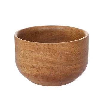 

Male Shaving Soap Bowl Facial Hair Wooden Cleaning Container Safe and Convenient