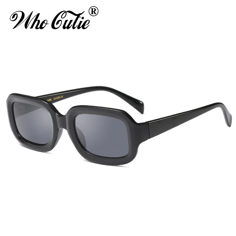 oversized rectangular sunglasses