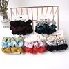 3 pièces Vintage velours Scrunchie léopard Scrunchies ensemble élastique cheveux bandes bandeau élastique pour queue de cheval cravates corde cheveux accessoires cadeau ► Photo 3/6