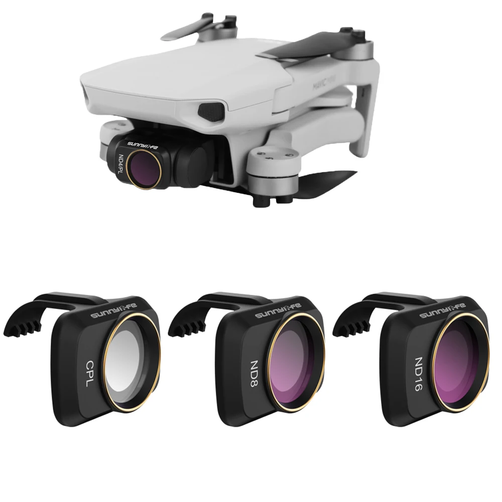 Hot Sale DOV For DJI Mavic Mini Drone Filters Lens Protector Filter CPL+ND8+ND16 Polar Neutral Density Filter For Mavic Mini Accessories 