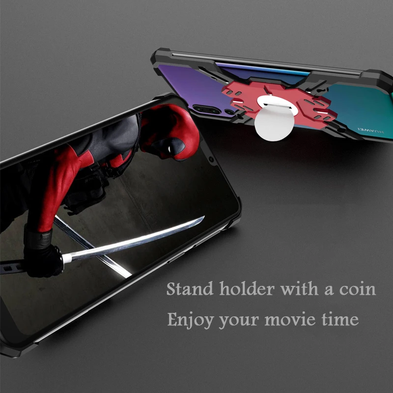 Герой Marvel элементы Алюминиевый металлический бампер чехол для huawei P20/P20 Pro тонкий жесткий защитный бампер для телефона P20Pro