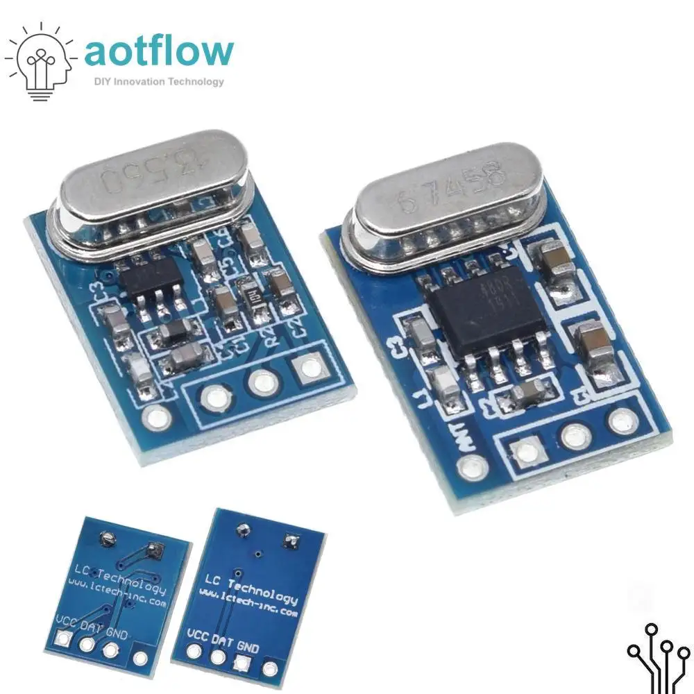 Плата приемника беспроводного передатчика 433 МГц модуль SYN115 SYN480R ASK/OOK Chip PCB для