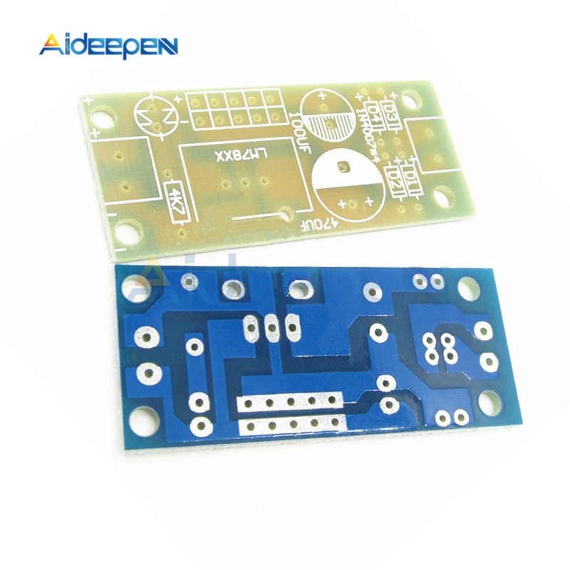 5 шт./лот LM78XX LM7805 LM7812 L78XX фиксированный регулятор PCB платы регулятора напряжения