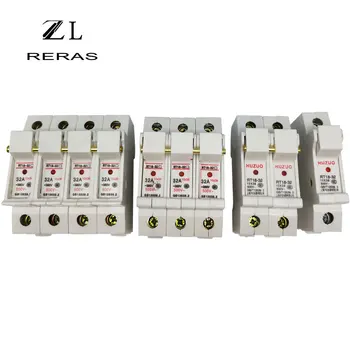 

Fuse base RT18-32x / 63x 1p / 2P / 3P / 4P cylinder fuse guide rail type with indicator light