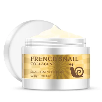 

25g Snail Face Cream Hyaluronic Acid Serum Collagen Essence Moisturizer Anti Wrinkle Anti Aging Nourishing Whitening Cream TSLM2