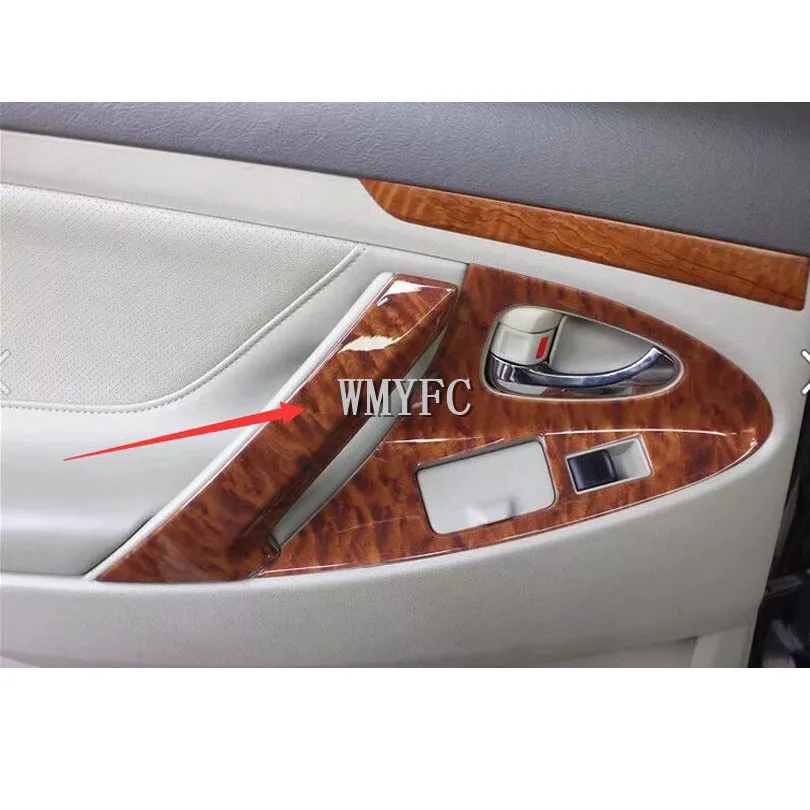 Для Toyota Camry 2006-2011 Автомобильный интерьер дверная ручка подлокотник полоски уравновешивание автомобиля наклейки для автомобиля 4 шт./компл